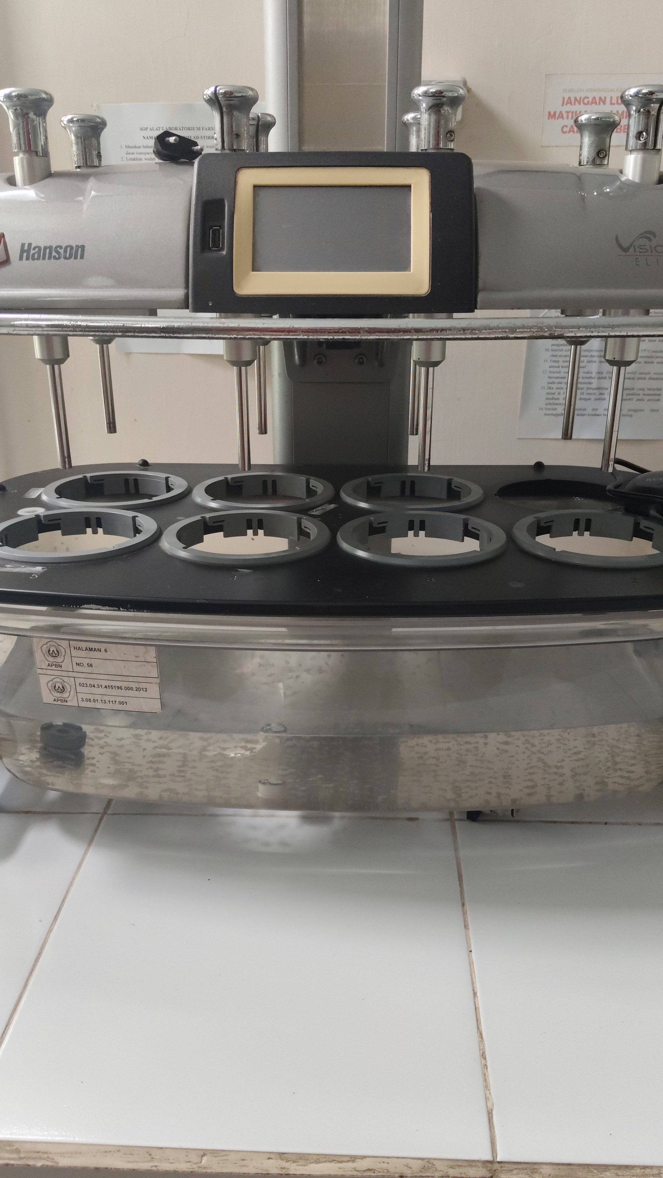 Disolution Tester