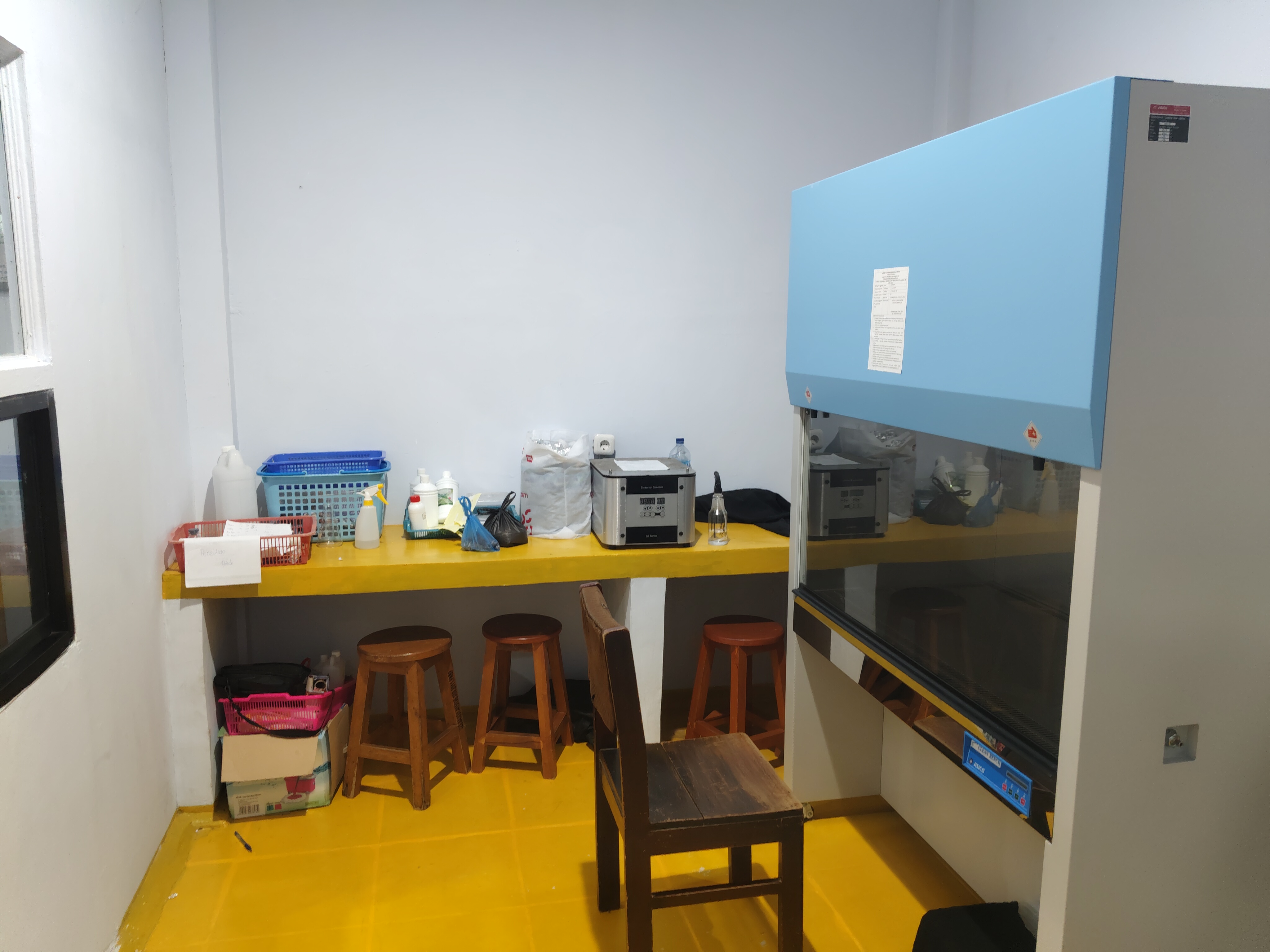 Ruang steril Lab Mikrobiologi